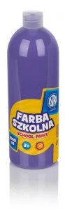 Farby Szkolne W Butelce 1 L Fioletowy Astra