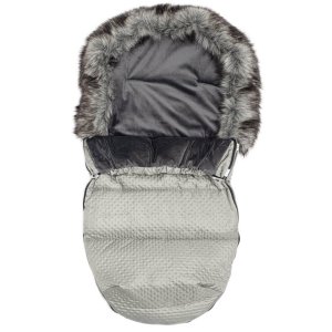 Zimowy Śpiworek New Baby Lux Polar Grey