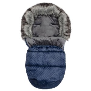 Zimowy Śpiworek New Baby Lux Polar Blue