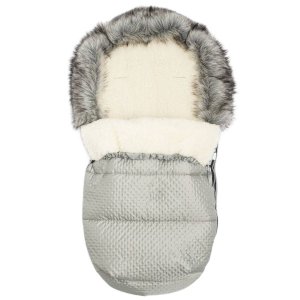 Zimowy Śpiworek New Baby Lux Wool Grey
