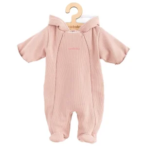 Niemowlęcy Kombinezon Z Kapturem New Baby Frosty Pink 80 (9-12M)