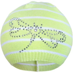 Wiosenna Czapka Z Dzianiny New Baby Ważka Zielona 86/92