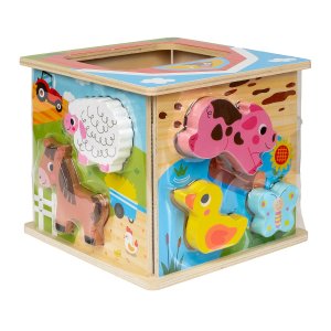 Edukacyjna Kostka Sorter Zoo Farma