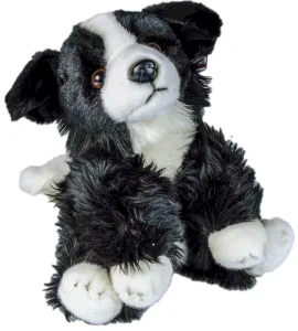 Pluszowa Maskotka Pies Border Collie 30 Cm