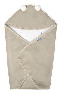 Otulacz Do Fotelika Plusz Baranek 75X75 Beżowy