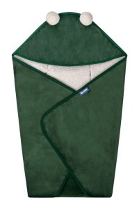 Otulacz Do Fotelika Plusz Baranek 75X75 Zielony