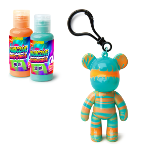 Magiczne Malowanie- Misiowy Breloczek