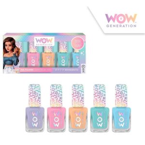 Zestaw 5 Pastelowych Lakierów Do Paznokci Wow Generation