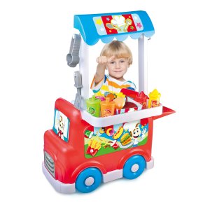 Wózek Z Hamburgerami