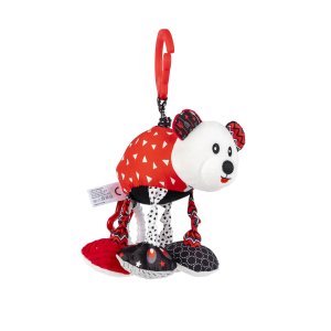 Zawieszka Kontrastowy Miś Jacuś Z Wibracją