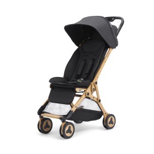 Wózek bambusowy Panda - Czarny