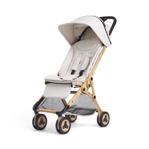 Wózek bambusowy Panda - Piaskowy