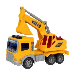 Służby Miejskie Pojazd Koparka Smily Play