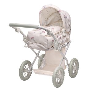 Wózek dla lalek 3 w 1 gondola spacerówka nosidełko zabawka Lillan & Friends