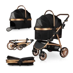 Wózek dla zwierząt Carinio Nuka Carbon