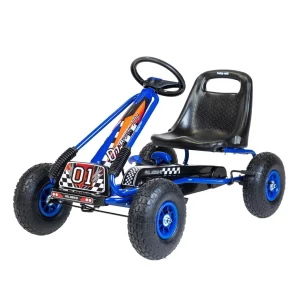 Dziecięcy Gokart na pedały Baby Mix Razor niebieski