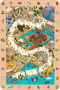 Dywan Ultra Miękki 100x150 cm - Trefliki, beżowy