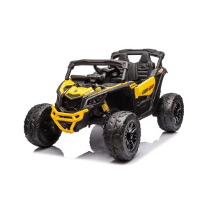 Elektryczny samochodzik Baby Mix Buggy Hornet 12V 4.5Ah żółty