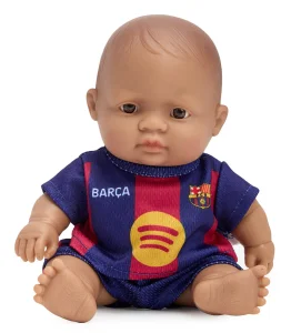 Lalka FC Barcelona chłopiec latynos - 21cm