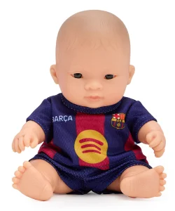 Lalka FC Barcelona dziewczynka azjatka - 21cm