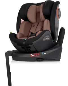 Fotelik samochodowy obrotowy 360° z bazą isofix - Cavoe Le Mans Terracotta