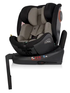 Fotelik samochodowy obrotowy 360° z bazą isofix - Cavoe Le Mans Taupe