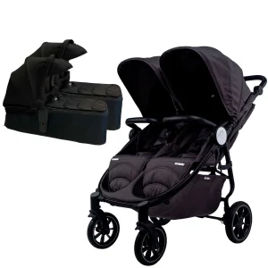Zestaw wózek Twin 4 Full Box - Czarny