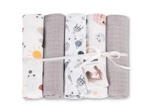 PIELUCHA TETRA 70X80 5-PACK COSMOS GREY