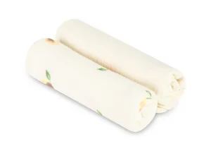 PIELUCHA MUŚLIN KRESZOWANY 60X75 2-PACK PEACH CREAM