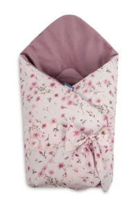 Rożek Velvet Bloom Pink 75X75