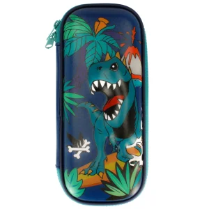 Piórnik 3D Dino 1 Zamek 2 Klapki Starpak