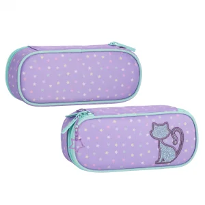 Piórnik saszetka Glitter Cat STARPAK