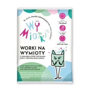 Worki na wymioty z chłonnym wkładem 6 szt. Wymiotki