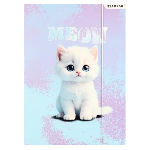 Teczka z gumką A4 Cute Kotki mix STARPAK