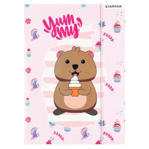 Teczka z gumką A4 Kuoka mix STARPAK