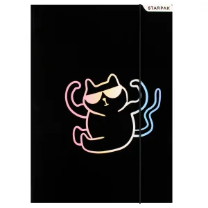 Teczka Z Gumką A4 Kitty Black Starpak