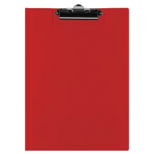 Teczka A4 Clipboard PVC czerwona STARPAK