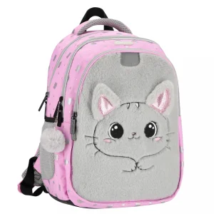 PLECAK SZKOLNY PLUSZOWY KITTY KOT STARPAK