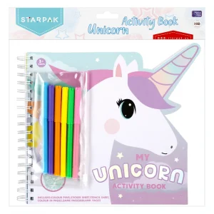 Zestaw Kreatywny Do Kolorowania Pisaki Unicorn Starpak