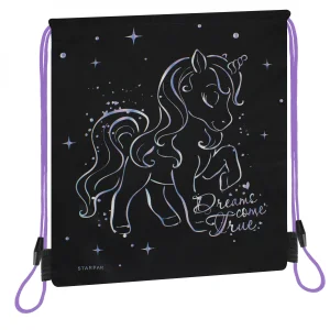 Worek Na Buty Unicorn Czarny Starpak