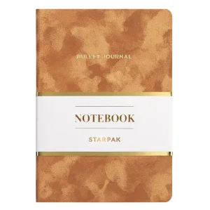 Notes A5 Karmelowy Zamszowy 80 Kartek Starpak
