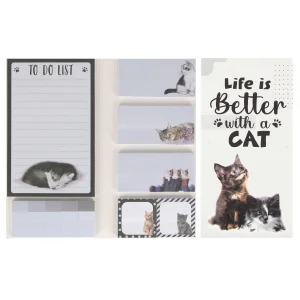 Zestaw Notes Z Zakładkami Kitty Starpak