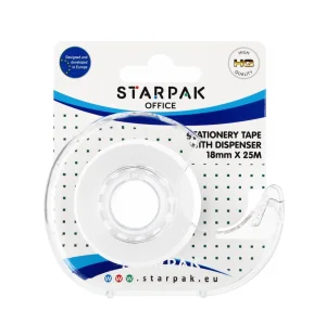 Taśma Samoprzylepna 18Mmx25Mn Z Gilotynką Starpak