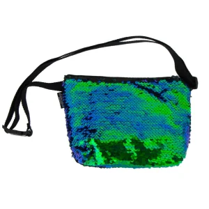 Torebka Na Ramię Z Cekinami Green Starpak