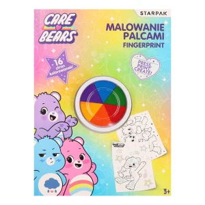 Farby do malowania palcami 6 kolorów Care Bears STARPAK
