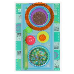 Szablon kreślarski Spirograf STARPAK