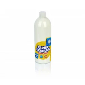 Farby Szkolne W Butelce 1 L Biały Astra