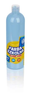 Farby Szkolne W Butelce 500 Ml Niebieski Jasny Astra