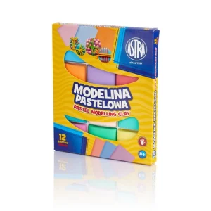 Modelina 12 Kolorów Pastelowa Astra