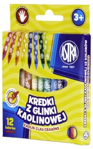 Kredki Woskowe 12 Kolorów Astra